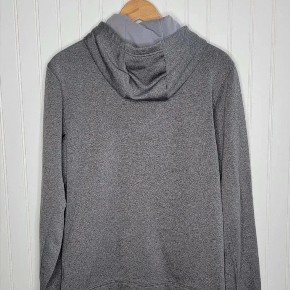 The North Face Men's Charcoal Zip-Up Sweater size large